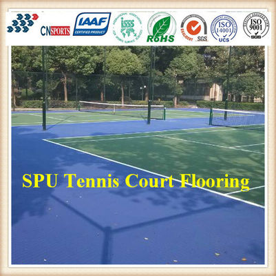 83 Value of Rebound Silicon PU Tennis Court Flooring ,High Rebound