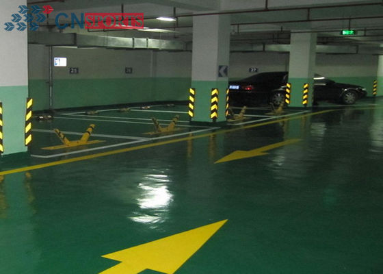 Anti Slip Garage Flooring Coating , Car Parking Epoxy Garage Floor