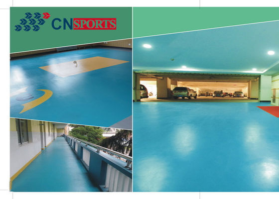 Anti Slip Garage Flooring Coating , Car Parking Epoxy Garage Floor