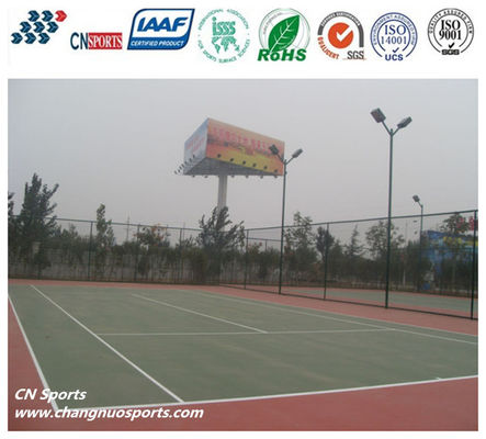 Green Tennis Court Acrylic Surface