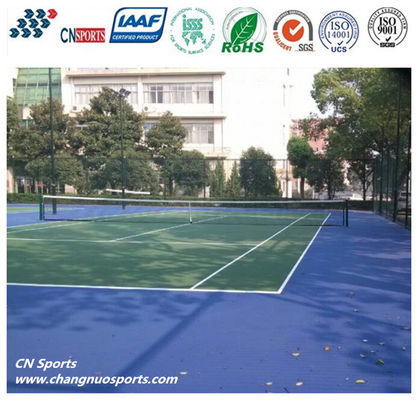 Green Tennis Court Acrylic Surface