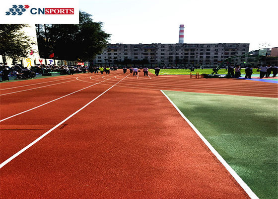 Eco Friendly Synthetic Running Track IAAF Thermal Insulation Sandwich System