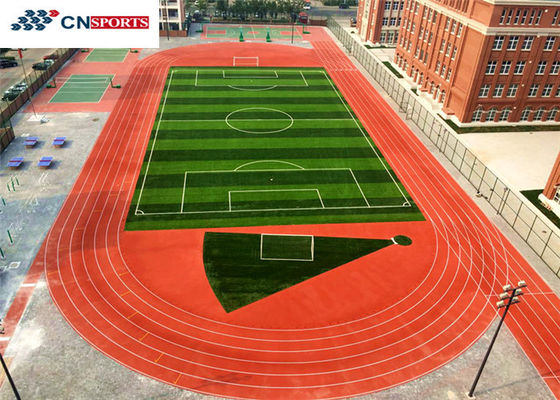 IAAF Outdoor Running Track , Soundproof Athletic Running Track