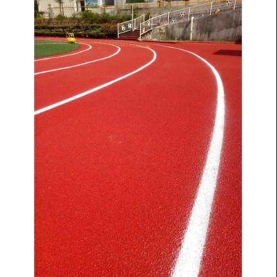 9mm Anti Skiding PU Running Track Polyurethane Rubber Jogging Track Landingsbaan